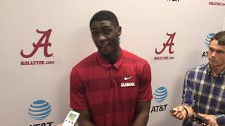 Alabama S Deionte Thompson  Orange Bowl prep [upl. by Timothee]