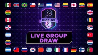 No Tilt Worlds  Live Draw [upl. by Inuat]