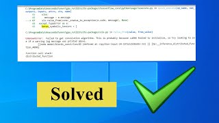 cuDNN failed to initializejupyter notebook error solved [upl. by Anerom]