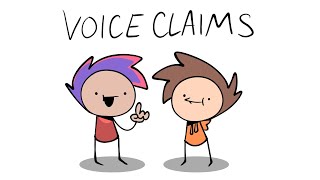 CHARACTER VOICE CLAIMS  HEADCANON [upl. by Ahron366]