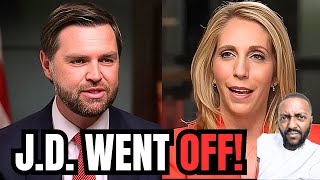 Dana Bash VS JD Vance about Tim Walz Military Service And Calling Him Weird [upl. by Hsizan]