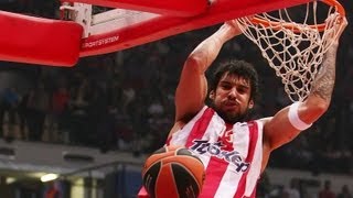 Το Τελευταίο Λεπτό Olympiacos  Anadolu Efes 8272  Euroleague 2013 [upl. by Bink]