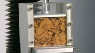 How to measure Texture Hardness crispness and bowl life of cornflakes [upl. by Roxanne559]