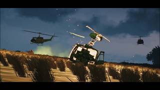 Vietnam Helicopter Cinematic  White Rabbit [upl. by Arracahs300]