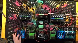 Bastle Bestie 💈Feedback Loop 💈 Strymon Cloudburst 🐋 [upl. by Yornek218]