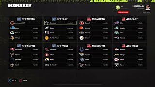 How To Create A League With Friends In Madden 22 Franchise [upl. by Ayahs]