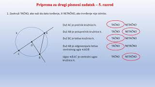 Priprema za drugi pismeni zadatak 5 razred [upl. by Rossner]