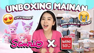 UNBOXING MAINAN SANRIO DARI MINISO LUCU BANGET [upl. by Egerton320]