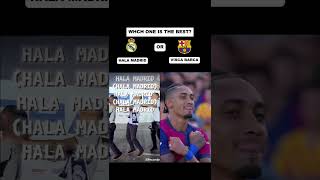 VISCA BARÇA Vs HALA MADRID Prt 76 shorts dance music halamadrid viscabarça laliga [upl. by Lindahl]