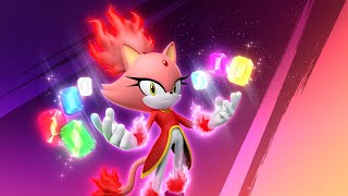 Burning Blaze Event Gameplay  Sonic Forces Speed Battle [upl. by Yerga]