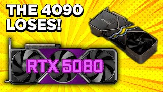 RTX 5080 BEATS The 4090 [upl. by Enillebyam]