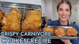 Crispy Carnivore Chicken Recipe [upl. by Alram]