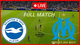 🔴LIVE Brighton vs Marseille  UEFA Europa League 2023 Full Match Today Highlight amp Goals [upl. by Hcra34]