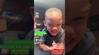 How can I get 500 subscribers shorts shortsvideo cute baby follow viralvideos 1kfunny ytube [upl. by Minetta]