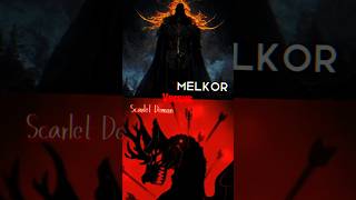 Melkor vs Scarlet Demon request lotr scp [upl. by Adarbil]