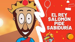 El Rey Salomón Pide Sabiduríahistoria Biblica para Niños [upl. by Brietta436]