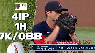 Garrett Whitlock 1hit in 4ip  April 23 2022  MLB highlights [upl. by Lay388]