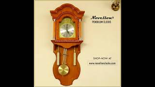 Novellon® Pendulum Clocks Courtyard  Limited Collection Pendulum Wall Clock with Japan Quartz [upl. by Padraic]