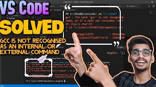 GCC is not recognized as an internal or external command error  100 SOLVED [upl. by Rives]