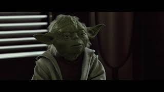 Star Wars Episode II  Attack of the Clones  ObiWan Kenobi reports to Yoda and Mace  4K ULTRA HD [upl. by Sum]