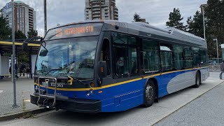 2018 Nova Bus LFS HEV 18365 on 116 Metrotown Station [upl. by Skipton]