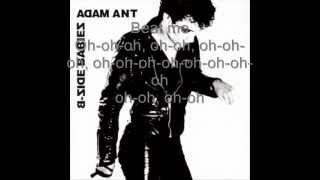 Adam and the Ants  Beat my Guest Lyrics [upl. by Taggart147]