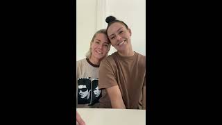 Ali Krieger and Ashlyn Harris  Couples Challenge [upl. by Bay]