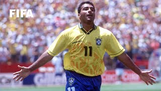 🇧🇷 Romario  FIFA World Cup Goals [upl. by Juley]