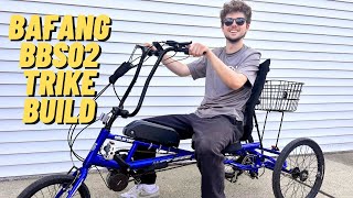 Super Easy Bafang BBS02 Full Trike Build [upl. by Stevie]