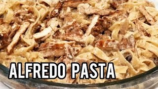 Chicken Fettuccine Alfredo Recipe by Fatimas kitchen Restaurant StyleYummyQuickEasy [upl. by Ahsemac9]