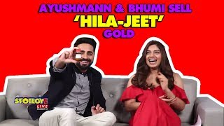 Ayushmann Khurrana amp Bhumi Pednekar Selling These Products Will Make You Rise Up amp Laugh  SpotboyE [upl. by Ehrman304]