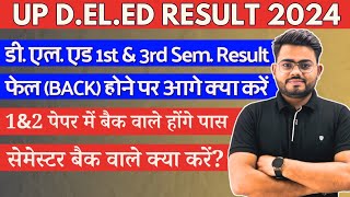 UP DELED RESULT 2024  1ST AND 3RD SEMESTER RESULT OUT  BACK FORMSCRUTINY [upl. by Woodie970]