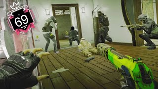 The Most Insane 900 IQ play in Rainbow Six Siege [upl. by Iramo]