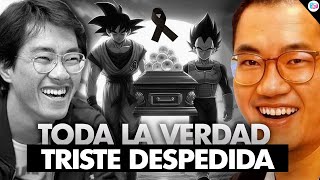 Último adiós de Akira Toriyama el creador de Dragon Ball Así fue su conmovedora despedida [upl. by Ahsykal]