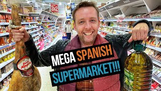 Exploring a MASSIVE Spanish Supermarket [upl. by Cargian]