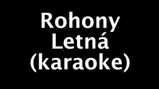 PronajemKaraokecz Rohony  Letná karaoke [upl. by Stoughton548]