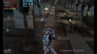 Star Wars Battlefront 2 Knightfall Attack the Jedi Temple [upl. by Galasyn]