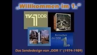 60 Jahre TV aus Adlershof Sendedesign des 1 Programms 19741989 [upl. by Lovell]