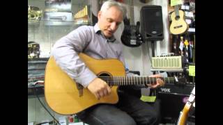 Guitar Review  Lag Tramontane T100DCE [upl. by Etiragram681]