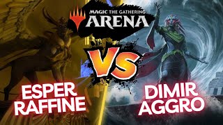 MTG Arena MKM Standard Ranked BO3 Gameplay with Esper Raffine VS Dimir Aggro [upl. by Audrie]