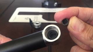 How To Change Between Presta amp Schrader Valve  Life On Bicycle Pump [upl. by Naujaj]