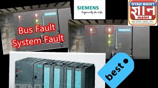 PLC S7 300 CPU SF amp BF fault trouble shooting [upl. by Ellac]