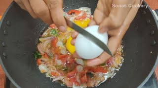 Easy Lunch Box Recipe  How To Make Tasty Egg Fried Rice [upl. by Oidgime]