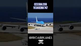 Cessna 208 vs Other airplanes 😱☠️ airplanes [upl. by Eerazed269]