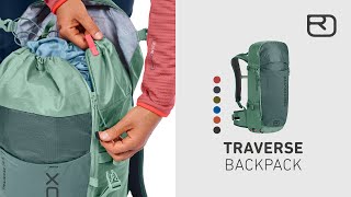 The new Traverse backpack series for mountaineers  ORTOVOX [upl. by Salguod]