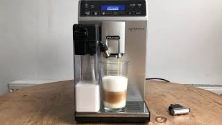 Review DeLonghi Eletta Cappuccino SuperAutomatic Espresso Machine [upl. by Eytak]