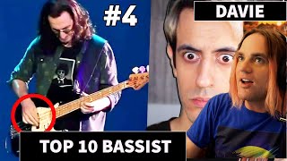 Guitarist Isnt a Vocal Coach Reacts to Top 10 Bass Players of All Time Davie504 Reaction [upl. by Nevart]