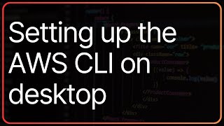 How to install the AWS CLI October 2024 [upl. by Irak]