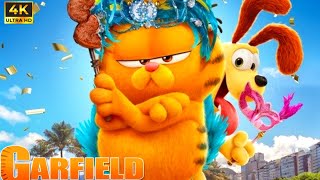 The Garfield Movie 2024 Full English Movie  Chris PrattAngus Cloud Review And Facts English movie [upl. by Ernaldus]