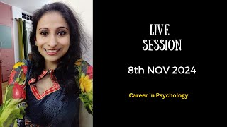 LIVE SESSION 8th NOV 2024 [upl. by Aihsema]